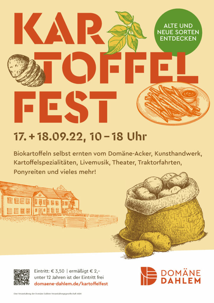 Kartoffelfest 2022 Plakat