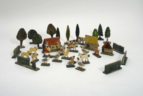 Bauernhof-Miniaturen