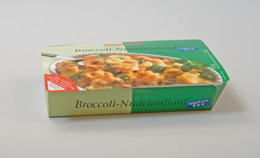 Fertiggericht- Verpackung für 