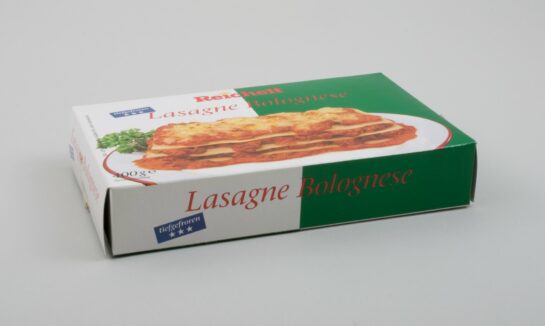 Fertiggericht- Verpackung für 