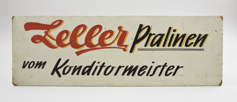 Firmenschild der Firma Zeller