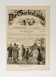 Holzstich in der Zeitschrift 