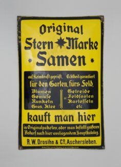 Reklameschild 