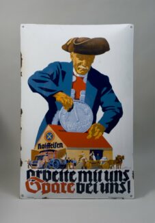 Reklameschild von 