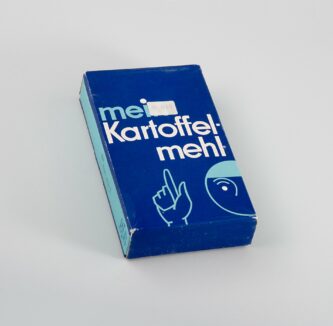Schachtel mit Kartoffelmehl