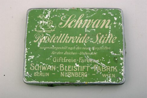Swan Pastellkreide-Stifte in Dose