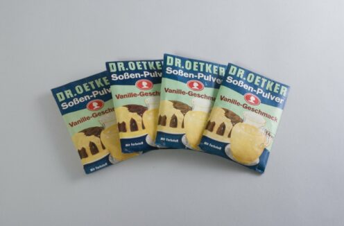 Vier Verpackungen 